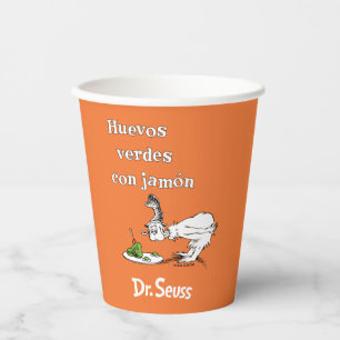 Gobelets En Papier Dr. Seuss Œufs verts et jambon espagnol