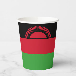 Gobelets En Papier Drapeau du Malawi
