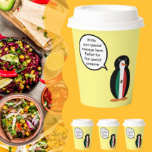 Drapeau mexicain Ms. Penguin parlante