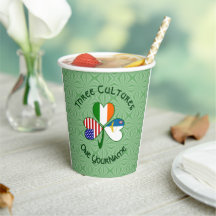 Drapeau Shamrock irlandais