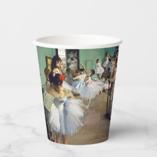 Gobelets En Papier Edgar Degas - Classe Danse