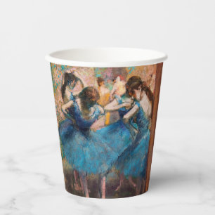 Gobelets En Papier Edgar Degas - Danseurs en bleu