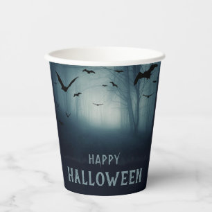 Gobelets En Papier Éffrayante Haunted Forest Halloween Party