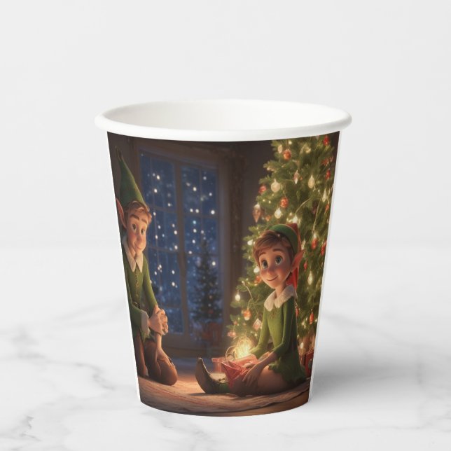 Gobelets En Papier Elf (Recto)