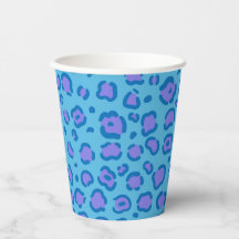 Empreinte de léopard bleu