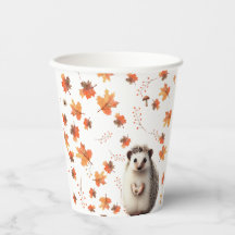 Enchantement d'automne - Hérisson et forêt