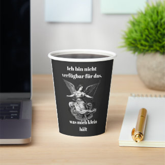 Gobelets En Papier Engel der Unverfügbarkeit 