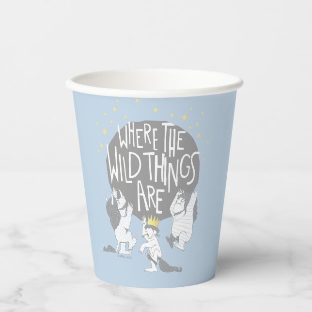 Gobelets En Papier Et ils ont fait leurs terribles larmes ! (Recto)