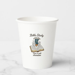 Gobelets En Papier Étude de la Bible Mug