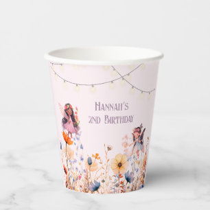 Gobelets En Papier Fairy Garden Pastel Magique Anniversaire