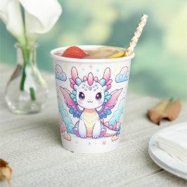 Gobelets En Papier Fairytale Baby shower moderne Dragon