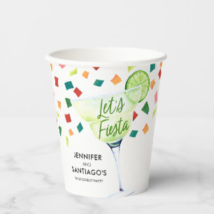 Gobelets En Papier Favoris Fiesta Engagement Party