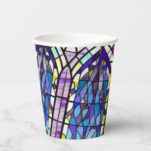 Gobelets En Papier Fenêtre Église