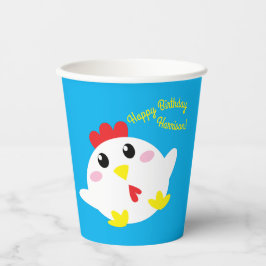 Gobelets En Papier Ferme de poulet Fête d'anniversaire Enfants