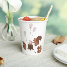 Fête Animaux Écureuil fête d'anniversaire