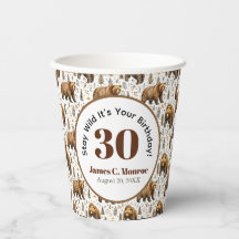 Fête d'anniversaire sauvage ours Stay Wild 