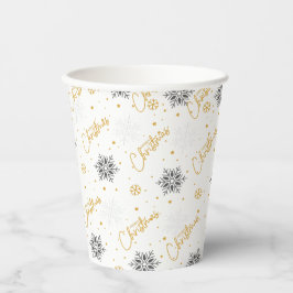 Gobelets En Papier Fête de Noël