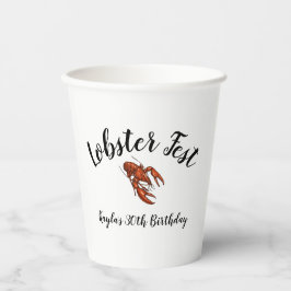 Gobelets En Papier Fête du homard