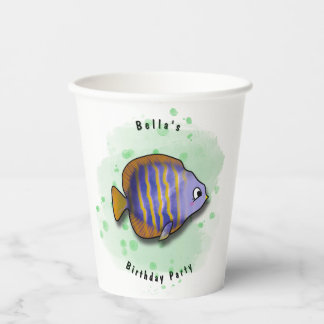 Gobelets En Papier fête du poisson de mer
