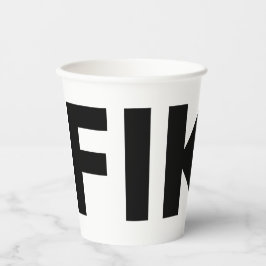 Gobelets En Papier Fika Bold