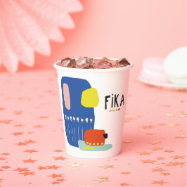 Gobelets En Papier Fika Déco