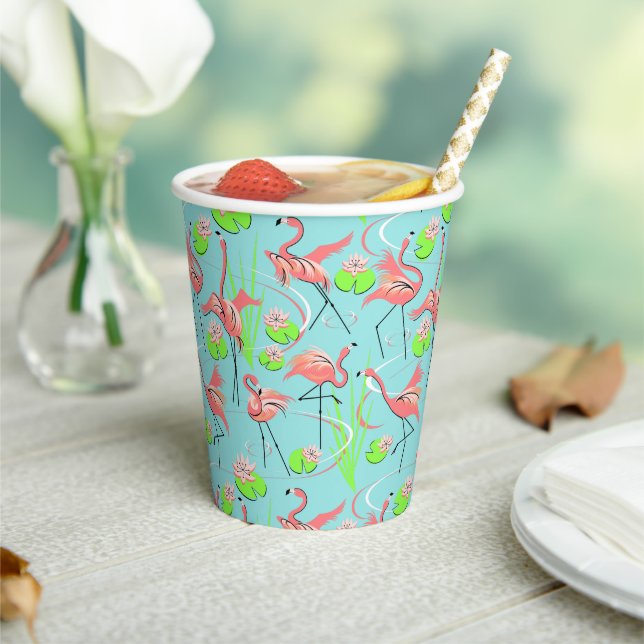 Gobelets En Papier Flamant rose Fandango (Insitu)