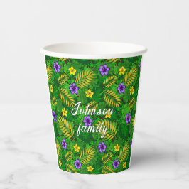 Gobelets En Papier fleurs d'allotissement