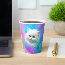 Fluffy Fun Kitten Fille fête d'anniversaire
