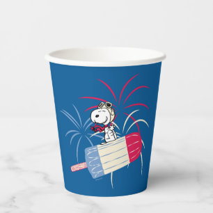 Gobelets En Papier Flying Ace Snoopy on Ice Pop