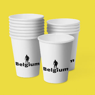 Gobelets En Papier Football belge