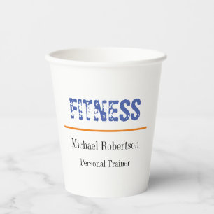 Gobelets En Papier Formation professionnelle Fitness Sport