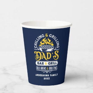 Gobelets En Papier Fraisage et grillades de papa's bar and grill desi
