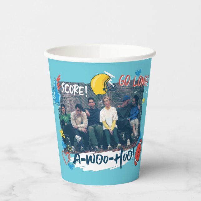 Gobelets En Papier FRIENDS™ | Jeu de football (Gauche)