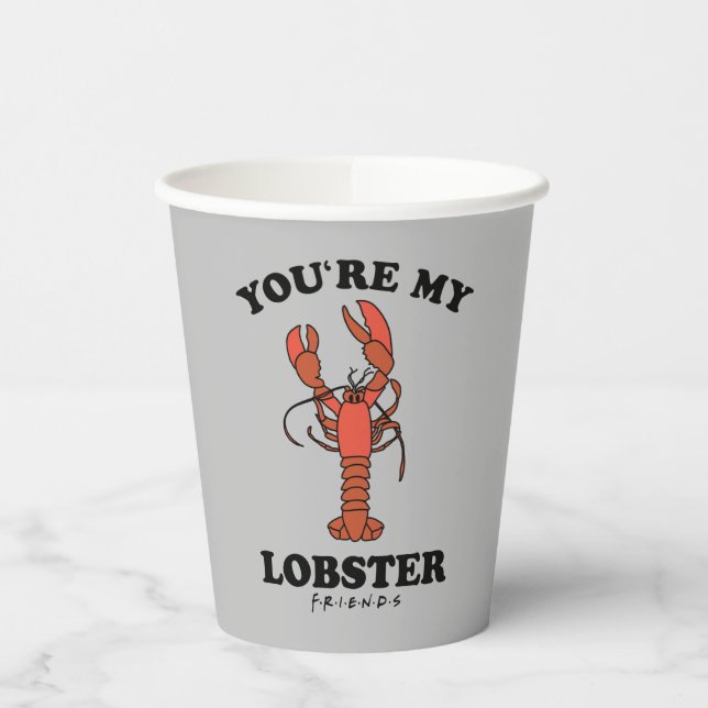 Gobelets En Papier FRIENDS™ | Vous êtes mon homard (Gauche)