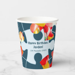 Gobelets En Papier Fun Jigsaw Puzzle Motto Custom Accent Image 8oz