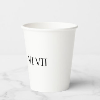 Gobelets En Papier funny 67 roman numeral