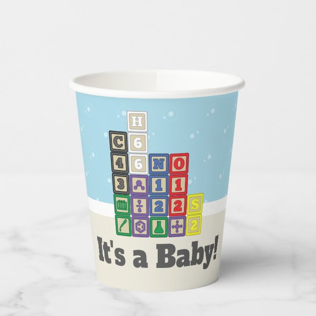 Gobelets En Papier Future Chimiste's Blocks Paper Cup (Gauche)
