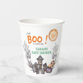 Gobelets En Papier Ghost House Halloween Baby shower thème automne