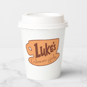 Gobelets En Papier Gilmore Girls   Logo Luke's Diner