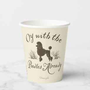 Gobelets En Papier Gilmore Girls Oy avec les PoodlesDesign