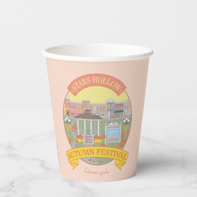 Gobelets En Papier Gilmore Girls | Stars Hollow Festival d'automne (Recto)