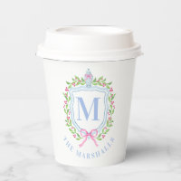 Ginger Jar & Christmas Berries Monogramme