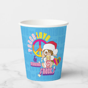Gobelets En Papier Gizmo Peace Love & Midnight Snacks