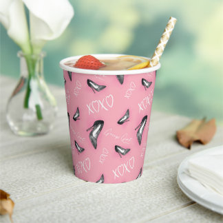 Gobelets En Papier Gossip Girl High Heels Motif