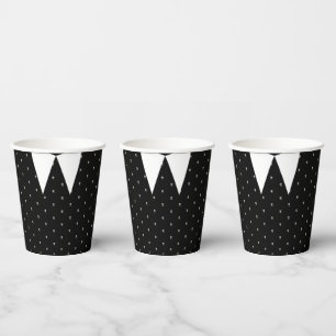 Gobelets En Papier Gothique Petite fille en robe noire Anniversaire