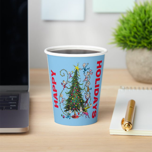 Gobelets En Papier Grinch classique | Arbre de Noël (Insitu)