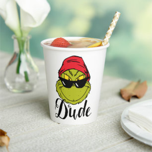 Gobelets En Papier Grinch Le Dude