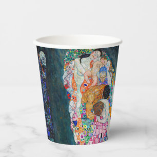 Gobelets En Papier Gustav Klimt - Mort et vie