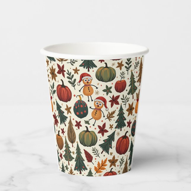 Gobelets En Papier hallothanksmas (Recto)