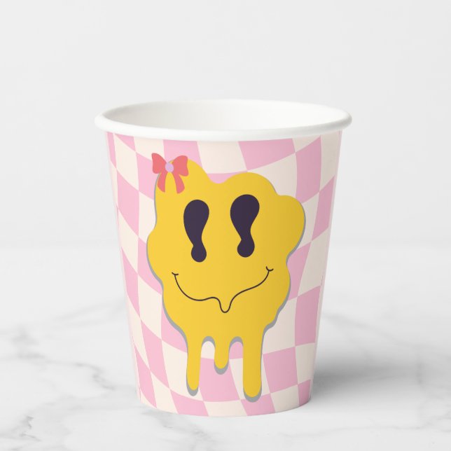 Gobelets En Papier happy face (Recto)